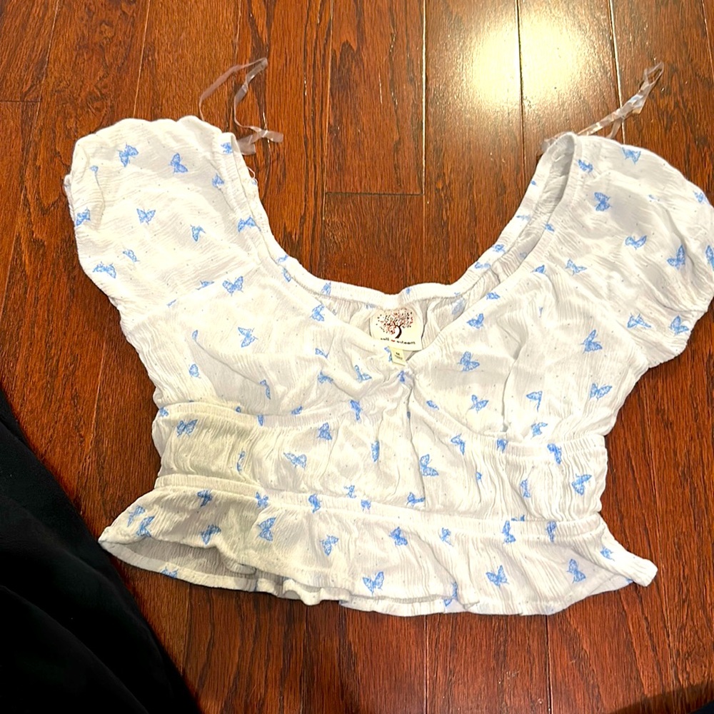 Cropped Princess Butterfly Crop